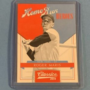 Roger Maris #21 2014 Panini Classics [Home Run Heroes] Baseball Trading Card